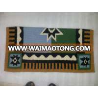 Newzeland Wool Western horse Saddle Blanket